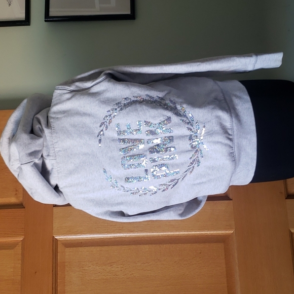 Victoria's Secret PINK Faux Fur Lined Zip Up Hoodie - Picture 6 of 12